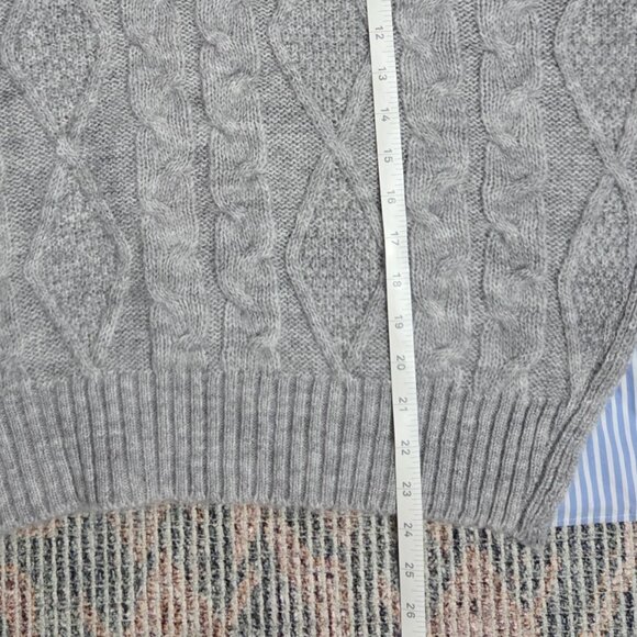 Anthropologie Cable Twofer Tie Sweater - Picture 8 of 9